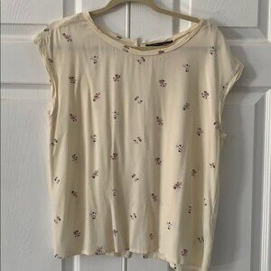 Abercrombie & Fitch Cap Sleeve Blouse Sz M